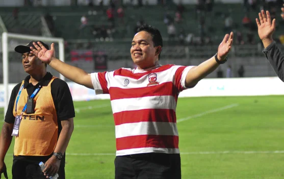 Achsanul Qosasi Komitmen Jaga Madura United dan Profesionalisme Klub