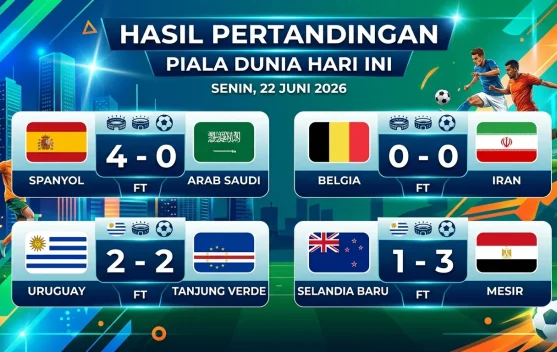 Spanyol Menggila, Mesir Ukir Sejarah pada Matchday Kedua Piala Dunia 2026
