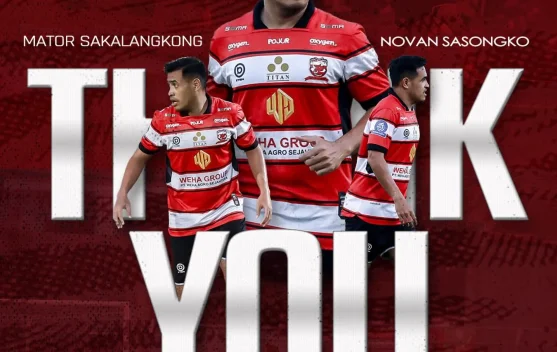 Madura United Resmi Lepas Novan Setya, Akhiri Kebersamaan setelah 100 Laga
