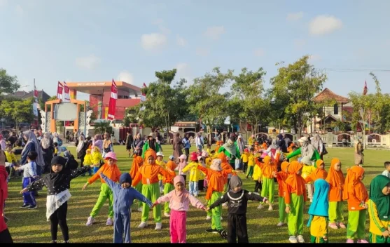 Anak PAUD Sumenep Siap Tampilkan Tari Olle Ollang