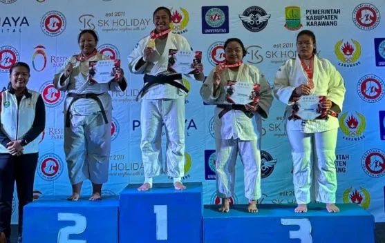 Alsha Luri, Atlet Multitalenta Bangkalan Sabet Perunggu Kejurnas Judo