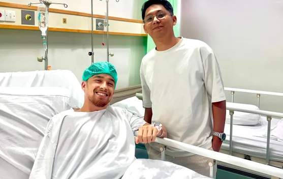 Jordy Wehrmann Harus Menepi Selama 3 Bulan Paska Operasi