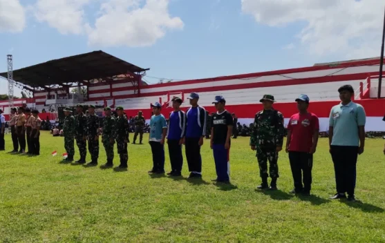 Siswa MAN Sumenep Ikuti Gladi Upacara Karya Bakti TNI AD