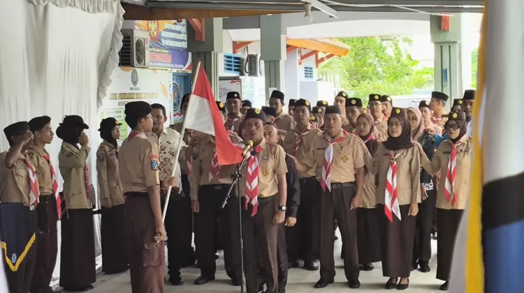 Pelantikan Pengurus Saka Anti Narkoba Bangka