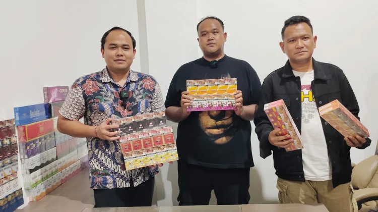 Sat Reskrim Belitung Terus Buru Pemilik Rokok Ilegal