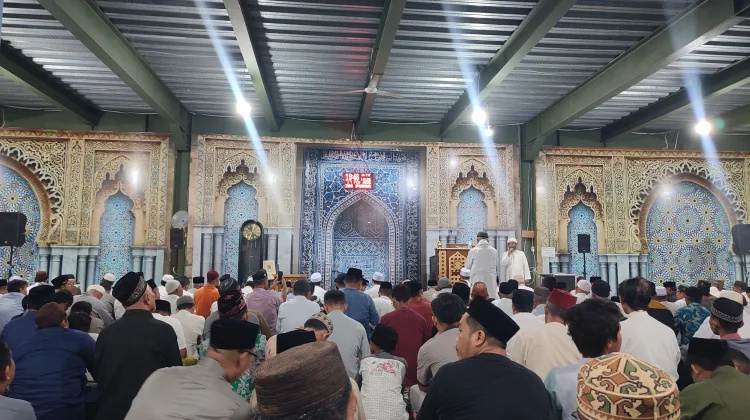 Masjid Muhajirin Pangkalpinang Gelar Salat Tarawih Perdana