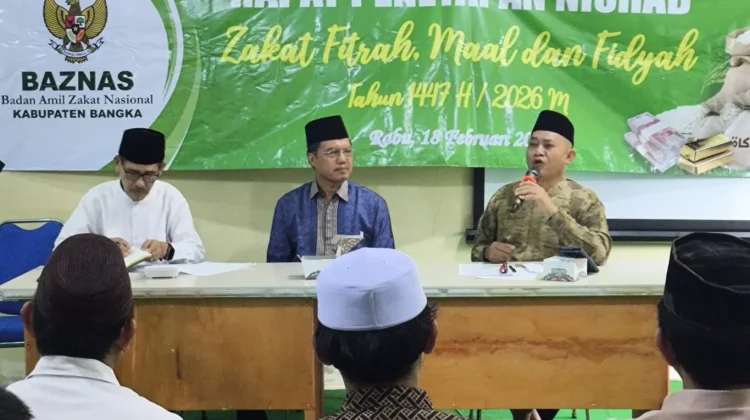 BAZNAS Bangka Gepar Rapat Penetapan Zakat