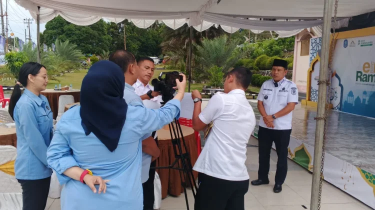RRI Ambil Greeting Ramadan Bupati Bangka