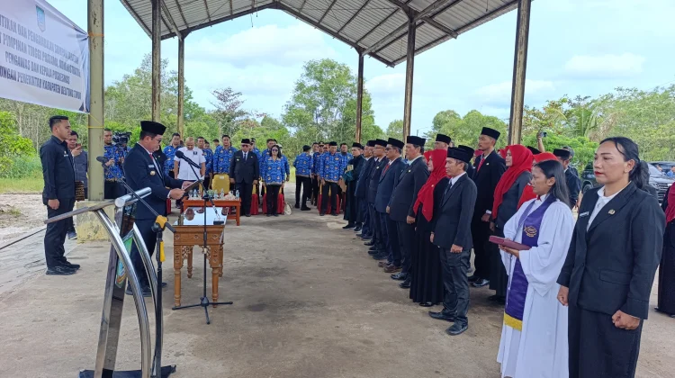 Bupati Beltim Lantik 23 Pejabat di TPA Trafo Mayang