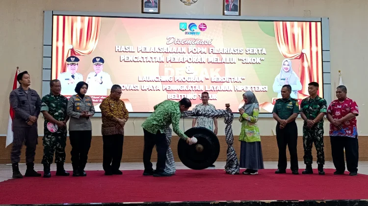 Dinkes Beltim Luncurkan Program Berdetak Perkuat Pengendalian Hiperten