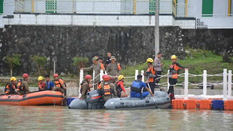 Polda Babel Gelar Latihan SAR Gabungan Skala Besar
