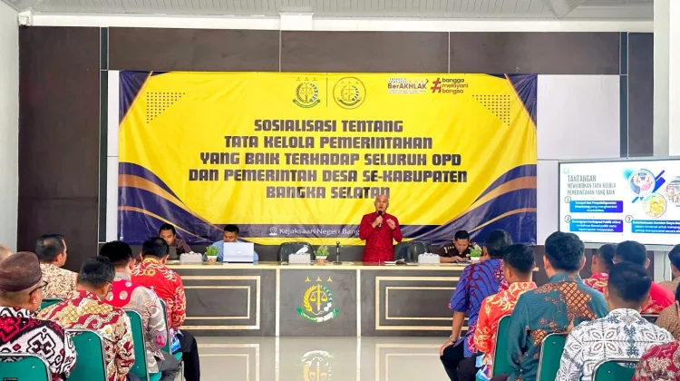Kejari Basel Sosialisasi Good Governance kepada OPD dan Pemdes