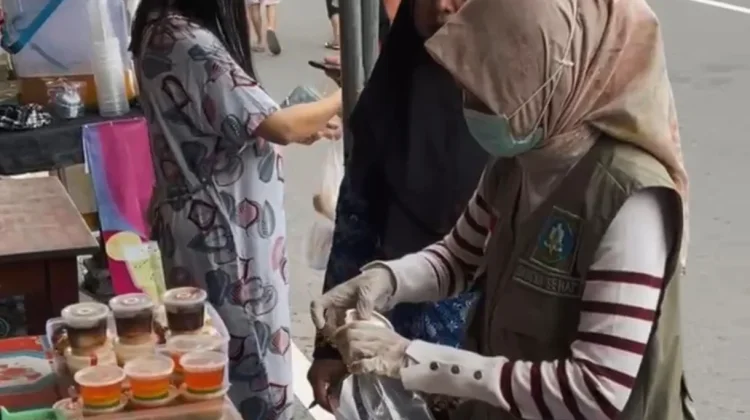 Dinkes Bangka Sidak Takjil di Ramadan Fair 2026