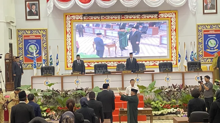 Hardi Effendi PAW DPRD Babel Sisa Jabatan 2024-2029