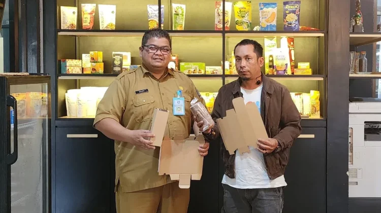 SMSI Bangka Upayakan Kemasan Produk Gula Kelapa Menarik
