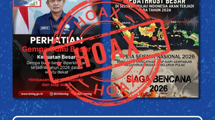 BMKG Tegaskan Informasi Indonesia akan Dilanda Megatrust adalah Hoaks