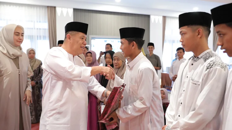 Riffat Bersyukur dapat Santunan dari Pemprov Babel