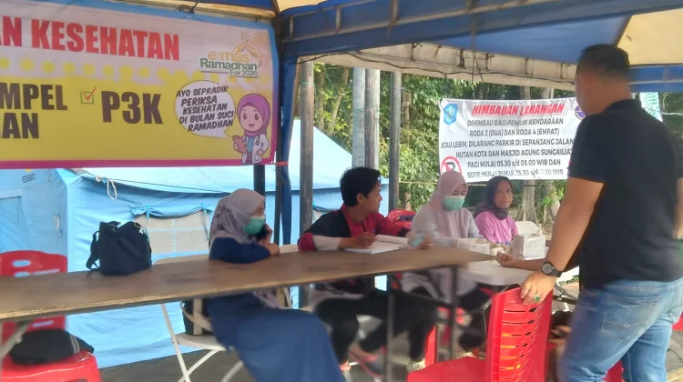 Dinkes Bangka Layani Cek Kesehatan Gratis di Ramadan Fair 2026