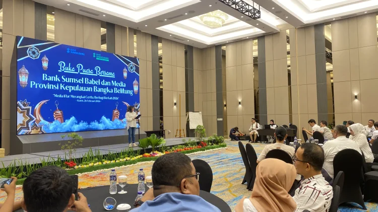 Bank Sumsel Babel Buka Puasa dengan Media