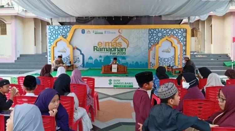 Pelajar se-Bangka Uji Kemampuan Lomba Tartil di Festival Ramadan Fair
