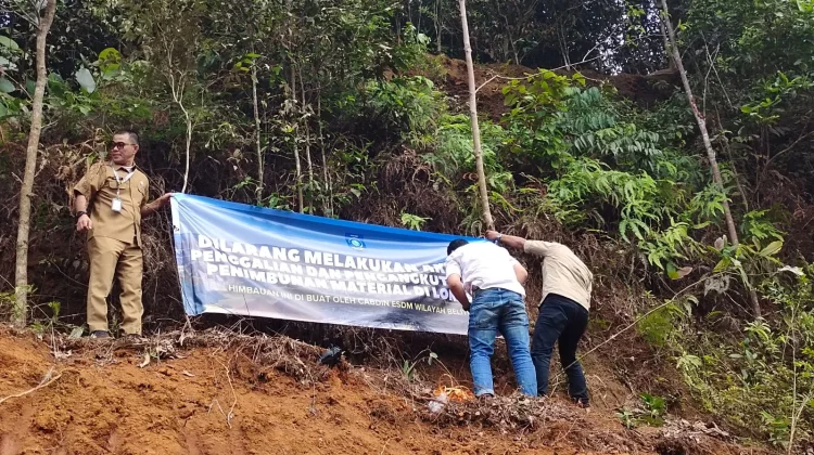 Cabdin ESDM Belitung Tindaklanjuti Aktivitas Penimbunan Proyek Jembatan Pilang