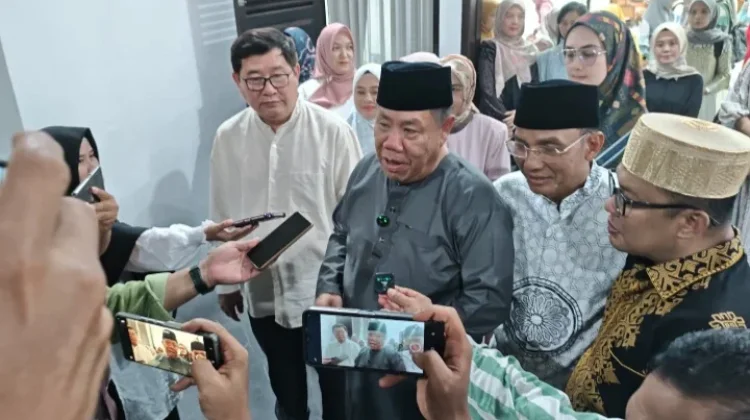 Safari Ramadan Gubernur, BPJS Ketenagakerjaan dan Baznas Beri Santunan