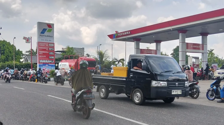Pasokan BBM SPBU di Bangka Aman
