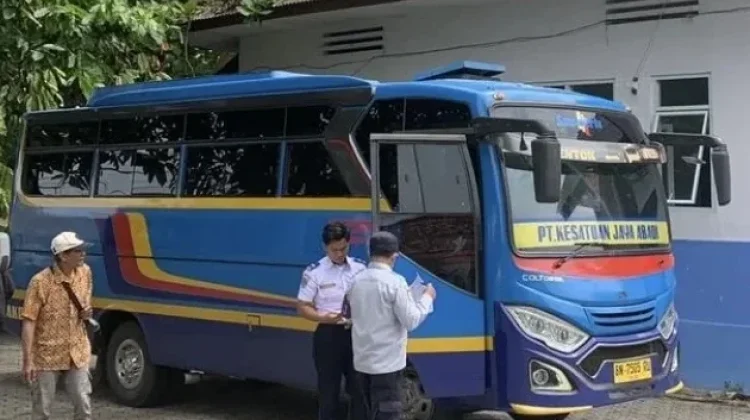 jelang Arus Mudik, Dishub Bangka Ramcek Angkutan Umum