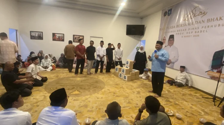 Dishub Babel Salurkan Bantuan untuk PHL-PPPK Paruh Waktu