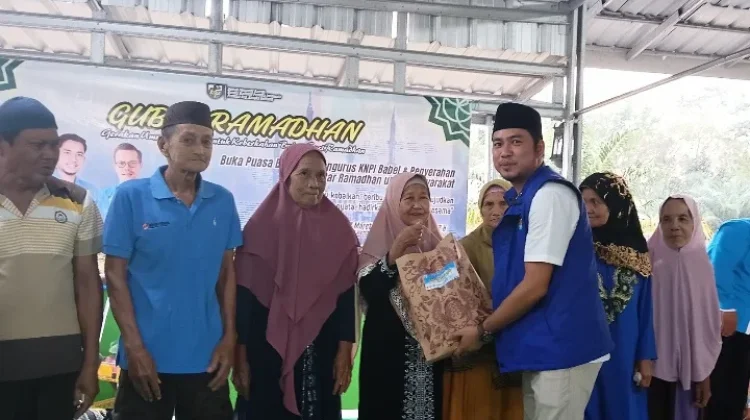 KNPI Babel Gelar 'Gubuk Ramadan' di Desa Teru Bateng