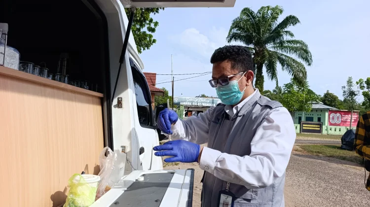 BPOM Belitung Uji 25 Sampel Takjil di Manggar Belitung Timur