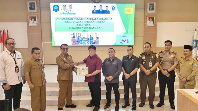 Pengentasan Pengangguran, Disnakerperindag Bangka Terus Sosialisasi Ikopena