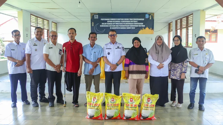 Wabup Bangka : Penanganan Kemiskinan Ekstrem Tanggungjawab Bersama