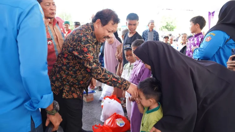 Santunan Yatim Piatu Karang Taruna Temberan Dapat Apresiasi Pemkot