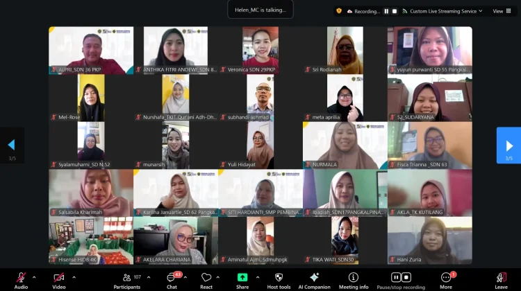 Ratusan Guru di Pangkalpinang Ikut Pelatihan AI