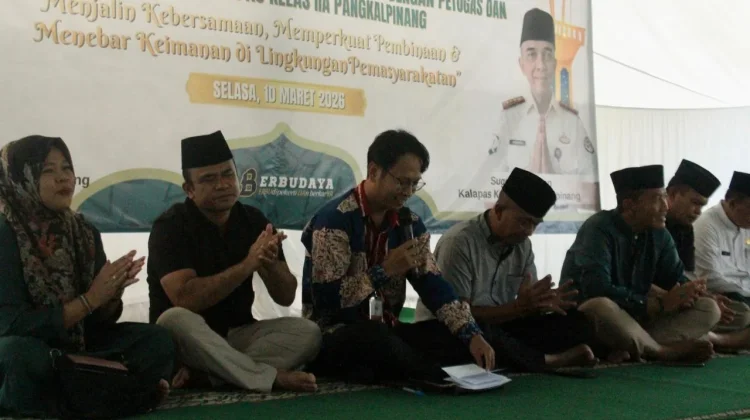 Buka Puasa Bersama Warga Binaan, Ombudsman Babel Umumkan Predikat Baik Lapas IIA
