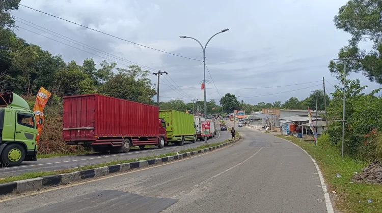 Arus Mudik di Tanjung Kalian, Truk Non-Sembako Mulai Dibatasi