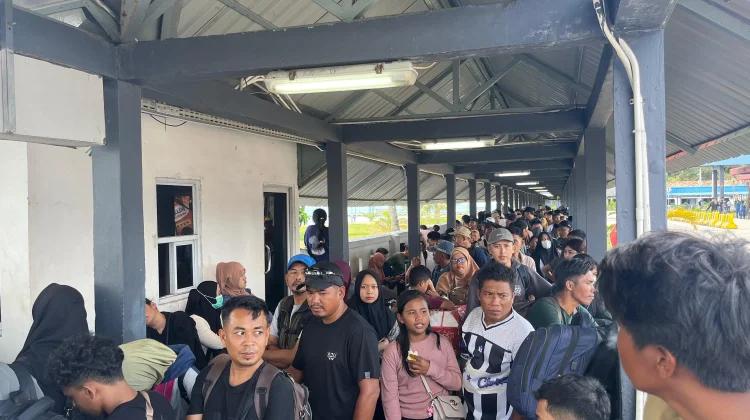 ASDP Catat Ribuan Pemudik Tinggalkan Bangka Melalui Tanjung Kalian