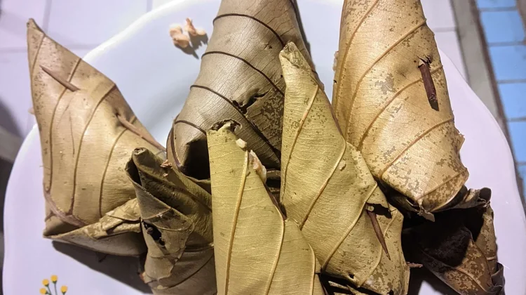 Lontong Daun Simpur, Sajian Lebaran Khas Pulau Bangka