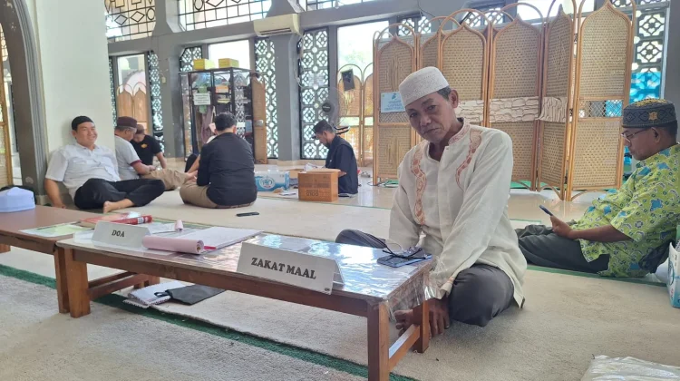 Panitia Zakat Masjid Agung Kumpulkan 666,3 kg Beras
