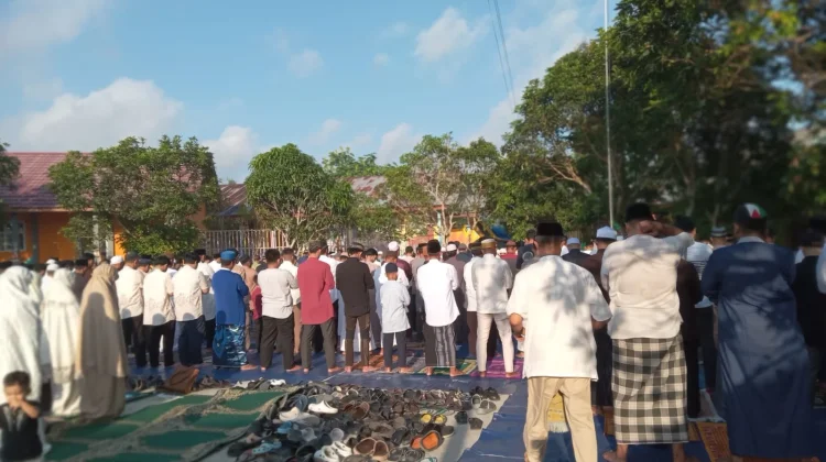 Warga Muhammadiyah di Belitung Laksanakan Salat Id