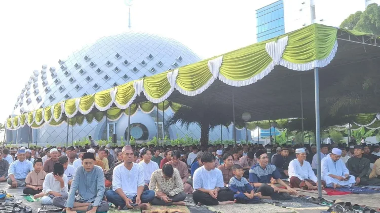 Sekitar 1.119 Masjid di Babel Gelar Salat Id Idulfitri 2026