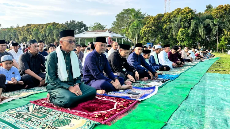 Pemkab Bangka Barat Gelar Salat Id di Kecamatan Mentok