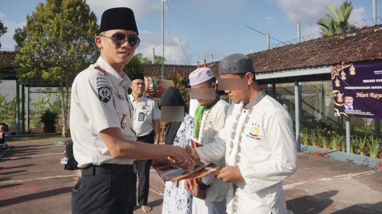 Sebanyak 187 Warga Binaan di Lapas Tanjungpandan Terima Remisi dan Satu Bebas