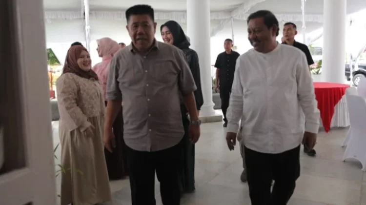 Silaturahmi Idulfitri,  Gubernur Babel Kunjungi Forkopimda dan Kepala Daerah