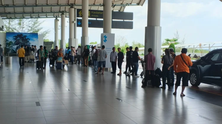 Bandara Depati Amir Mitigasi Kepadatan Penumpang jelang Arus Balik