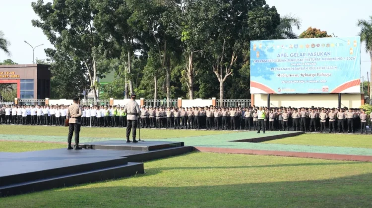 Kapolda Babel Apresiasi Anggota pada Pengamanan Idulfitri 1447 Hijriah