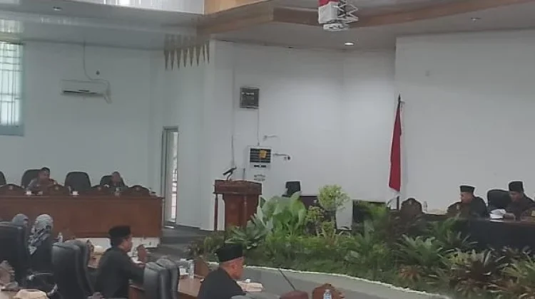 DPRD Bangka Gelar Paripurna Penyampaian LKPJ Bupati 2025