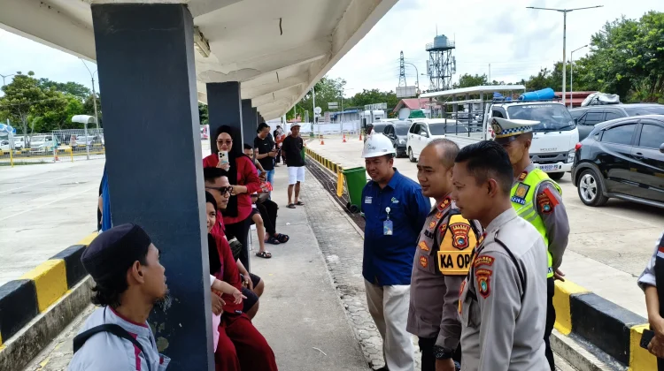 Arus Balik di Pelabuhan Tanjung Kalian Berjalan Lancar