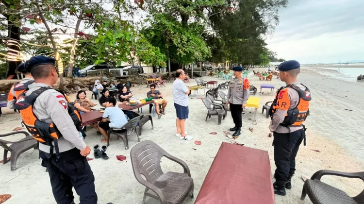 Hadapi Liburan Idulfitri, Polda Babel Amankan Objek Wisata